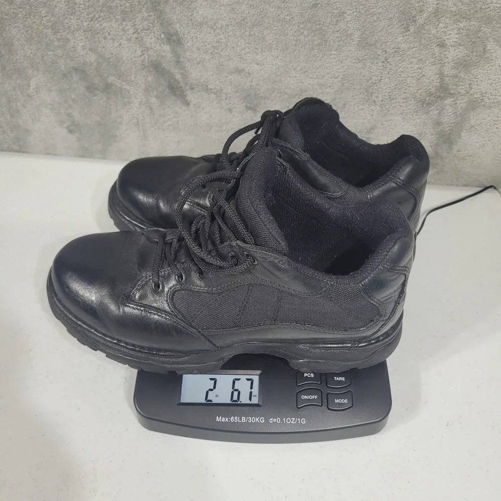 Danner Boots Mens 9 Striker 30 Black Tactical Duty Shoes Leather 42902